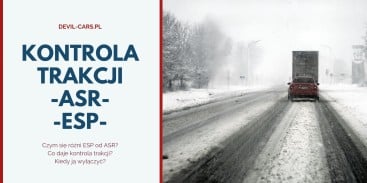 Kontrola trakcji i stabilizacja toru jazdy - ASR, ESP - czym są i do czego służą te systemy?