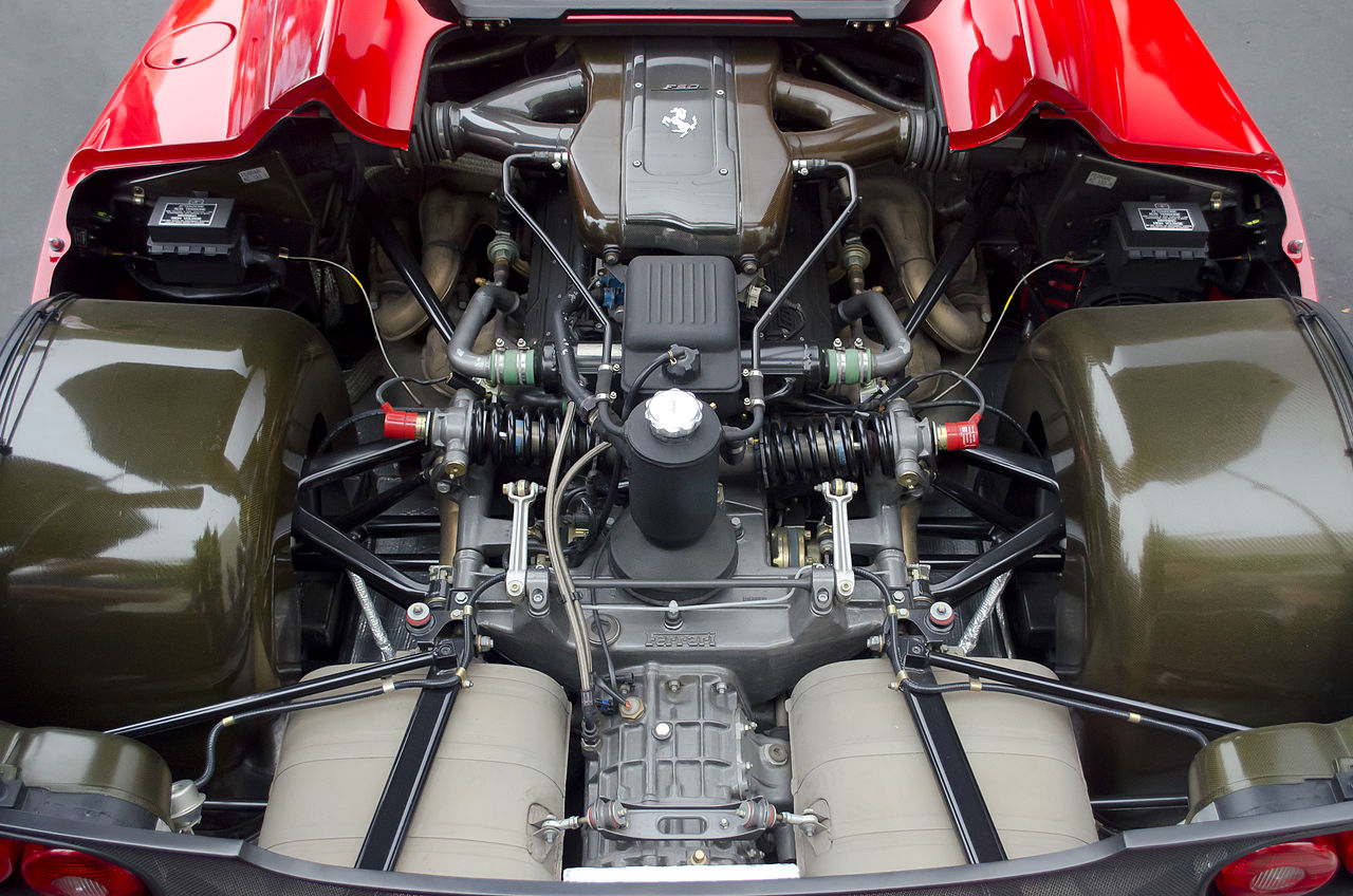 silnik Ferrari F50