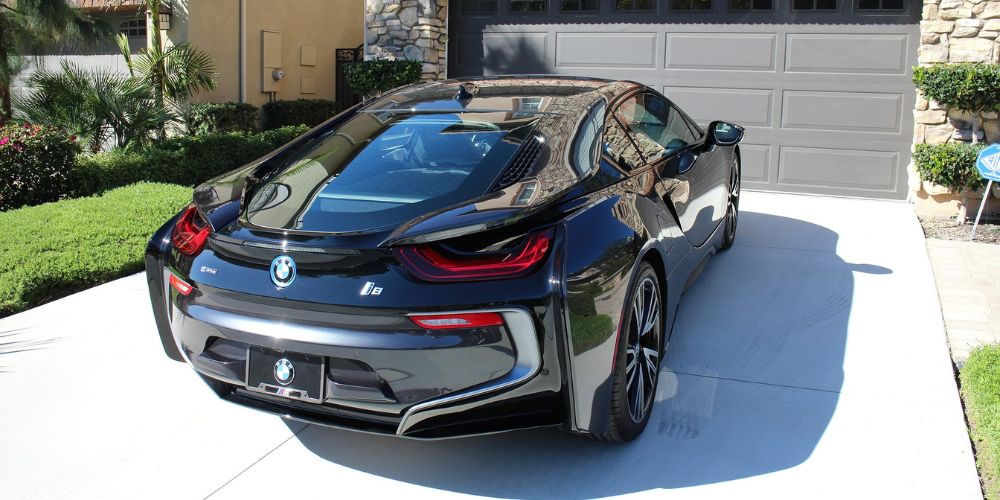 bmw i8 test samochodu