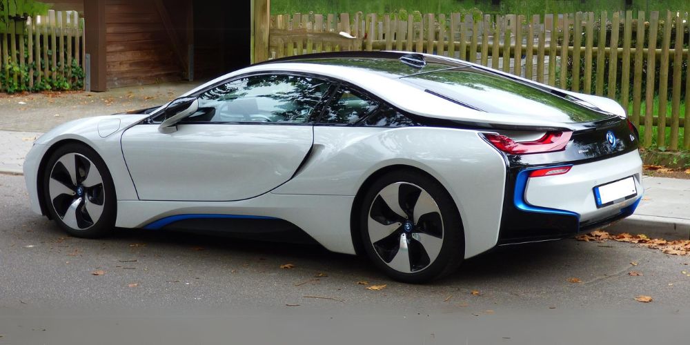 bmw i8 test samochodu