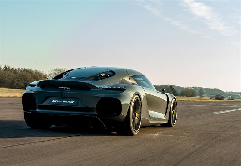 koenigsegg gemera - tył