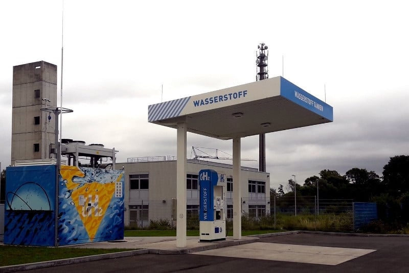 stacja tankowania wodoru