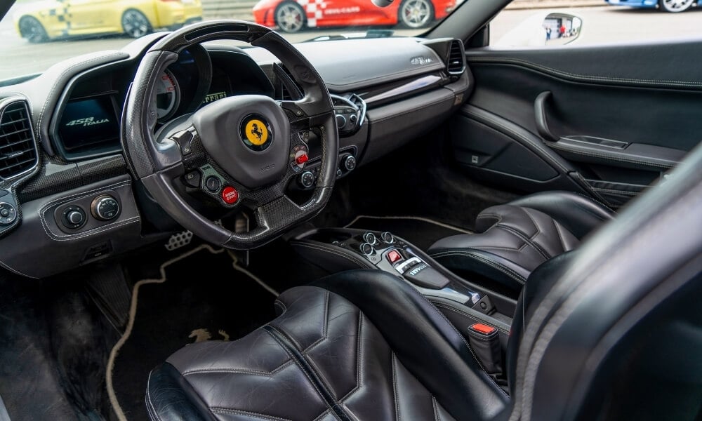 wnętrze Ferrari Italia 458