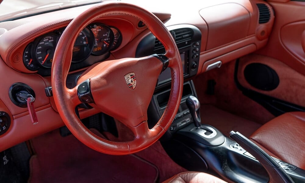 Porsche 911 wnętrze