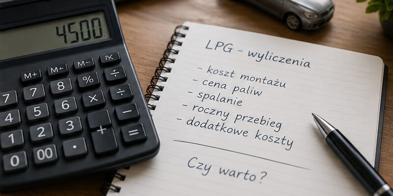 Opłacalność LPG - lista rzeczy do przekalkulowania
