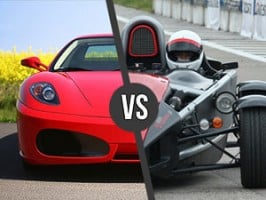 Ferrari F430 vs. Ariel Atom 