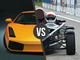 Lamborghini Gallardo vs. Ariel Atom 
