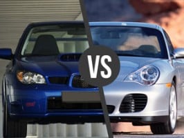Subaru Impreza WRX vs. Porsche 911 Carrera 