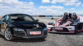Audi R8 vs. KTM X-BOW 