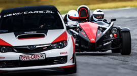 Ariel Atom vs. Subaru STI Turbo 