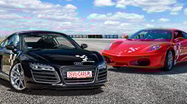 Ferrari F430 vs. Audi R8 