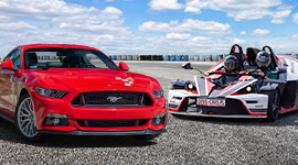 Ford Mustang vs. KTM X-BOW 