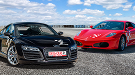 Ferrari F430 vs. Audi R8 