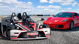 Ferrari F430 vs. KTM X BOW 