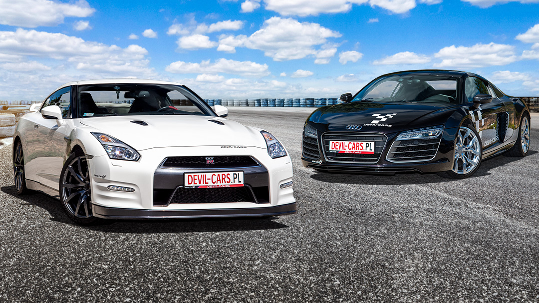 Nissan GTR vs. Audi R8