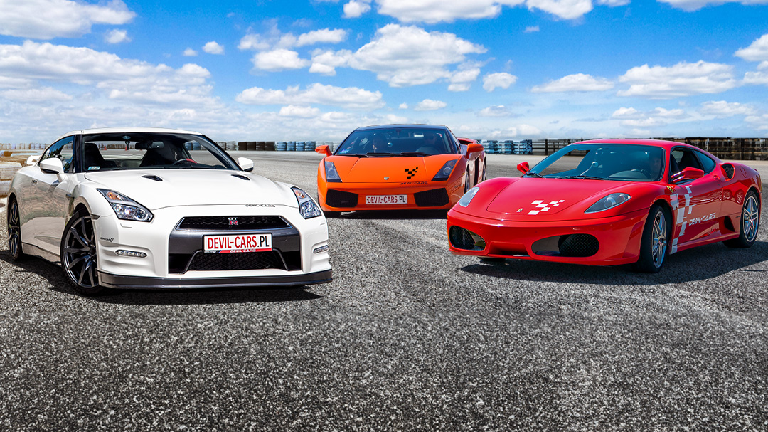 Lamborghini Gallardo vs. Ferrari F430 vs. Nissan GTR