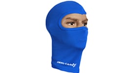 Niebieska kominiarka pod kask