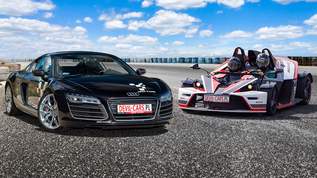 Audi R8 vs. KTM X-BOW