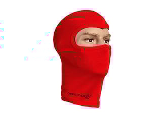 Czerwona kominiarka pod kask 