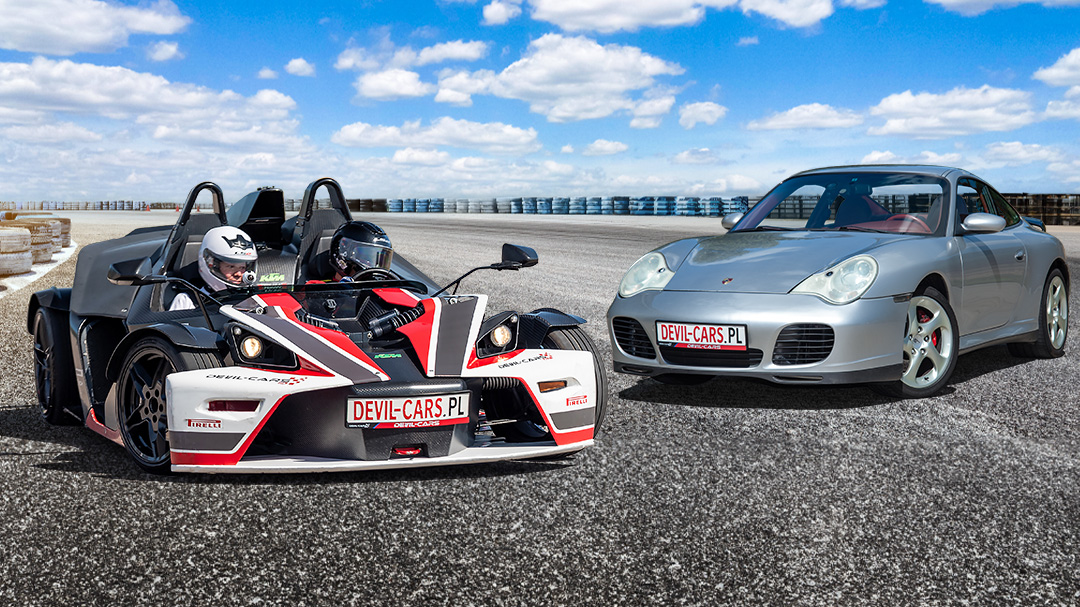 KTM X-BOW vs. Porsche 911 Carrera