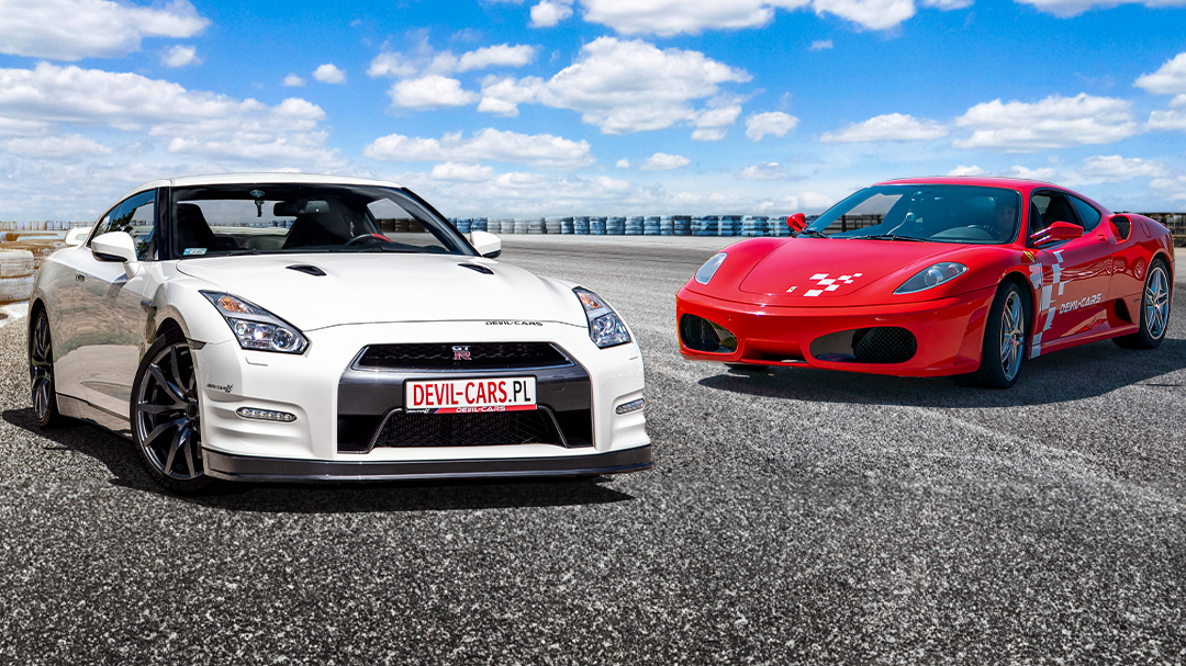 Ferrari F430 vs. Nissan GTR