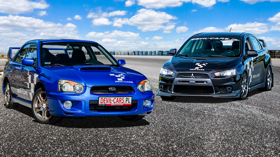 Mitsubishi Lancer Evo 10 vs. Subaru Impreza WRX