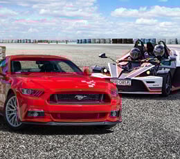 Ford Mustang vs. KTM X-BOW 