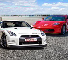 Ferrari F430 vs. Nissan GTR 
