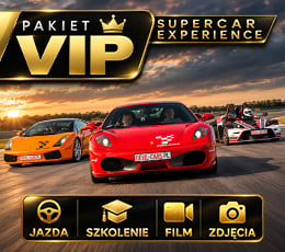 Pakiet VIP Supercar Experience 