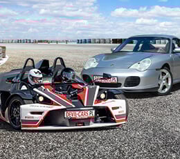 KTM X-BOW vs. Porsche 911 Carrera 