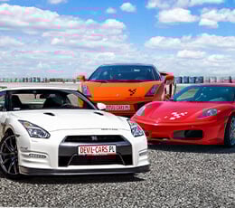 Lamborghini Gallardo vs. Ferrari F430 vs. Nissan GTR 