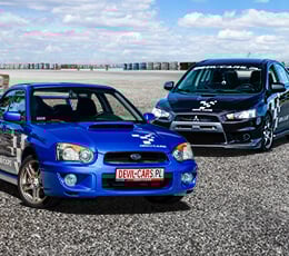 Mitsubishi Lancer Evo 10 vs. Subaru Impreza WRX 