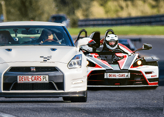 KTM X-BOW vs. Nissan GTR KTM X-BOW vs. Nissan GTR