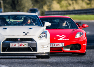 Ferrari F430 vs. Nissan GTR Ferrari F430 vs. Nissan GTR