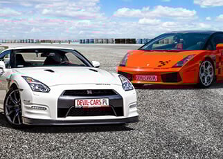 Lamborghini Gallardo vs. Nissan GTR 