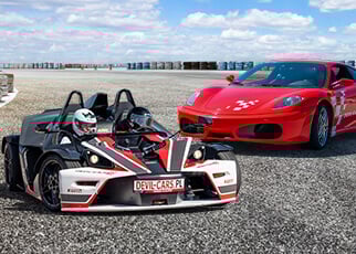 Ferrari F430 vs. KTM X BOW 