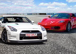 Ferrari F430 vs. Nissan GTR 