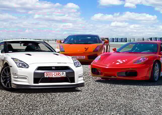 Lamborghini Gallardo vs. Ferrari F430 vs. Nissan GTR 
