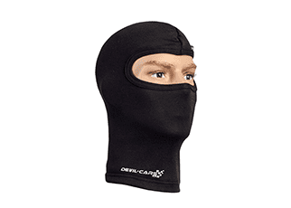 Czarna kominiarka pod kask Czarna kominiarka pod kask