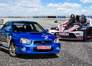 KTM X-BOW vs. Subaru Impreza WRX KTM X-BOW vs. Subaru Impreza WRX