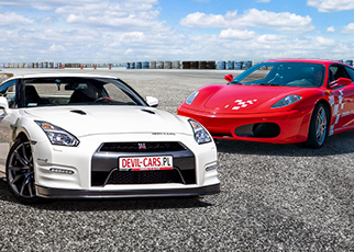 Ferrari F430 vs. Nissan GTR Ferrari F430 vs. Nissan GTR