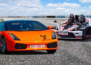 Lamborghini Gallardo vs. KTM X-BOW Lamborghini Gallardo vs. KTM X-BOW