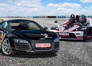 Audi R8 vs. KTM X-BOW Audi R8 vs. KTM X-BOW