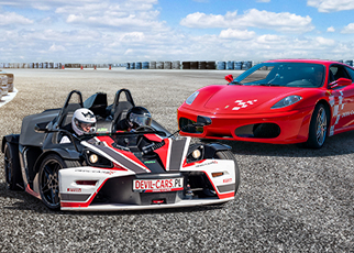Ferrari F430 vs. KTM X BOW Ferrari F430 vs. KTM X BOW